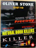 oliver stone 3 dvd box freeway natural born killers killer j, Boxset, Ophalen of Verzenden, Zo goed als nieuw, Actie