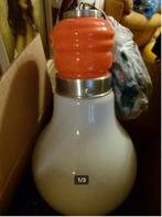Vintage XL hanglamp bulb gloeilamp 70er jaren, Huis en Inrichting, Lampen | Hanglampen, Ophalen, 50 tot 75 cm, Zo goed als nieuw