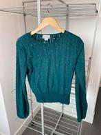 Cotton Club Mosgroen Shirt XS, Ophalen of Verzenden, Zo goed als nieuw, Lange mouw, Maat 34 (XS) of kleiner