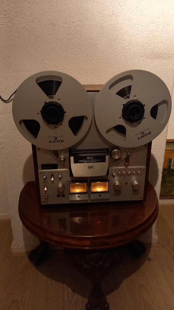 Aangeboden de Akai GX-630D, Audio, Tv en Foto, Bandrecorders, Bandrecorder, Met banden, Ophalen