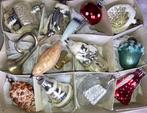 Oude kerstbal ornament in doos nr 6, Diversen, Kerst, Ophalen of Verzenden, Gebruikt