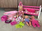 Baby Born pop met accessoires, Ophalen of Verzenden, Gebruikt, Babypop