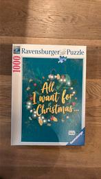 Ravensburger Puzzle ‘Christmas’ 1000 stukjes, Hobby en Vrije tijd, Ophalen of Verzenden, Zo goed als nieuw