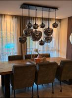 Mooie designer Looiershuis Hanglamp met 10 bollen, Ophalen, Zo goed als nieuw, Glas, 75 cm of meer