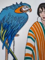 Vintage wandbord, sierbord Villeroy en Boch jaren 80., Antiek en Kunst, Antiek | Wandborden en Tegels, Ophalen of Verzenden