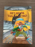 Geronimo Stilton - Het Spook van de Metro, Ophalen of Verzenden, Zo goed als nieuw, Fictie algemeen