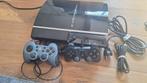 PS3 80gb - Games Los, Phat, Met 2 controllers, Zo goed als nieuw, Met games
