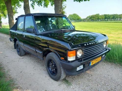 Land Rover Range Rover Classic 3.5 V8 cabriolet 1987 oldtime, Auto's, Oldtimers, Bedrijf, 4x4, Trekhaak, Land Rover, Benzine, Cabriolet