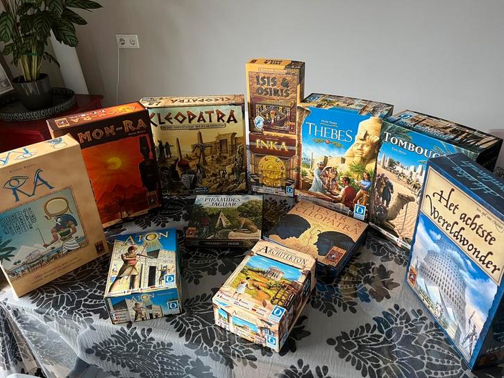 Bordspellen (compleet), Hobby en Vrije tijd, Gezelschapsspellen | Bordspellen, Zo goed als nieuw, Ophalen