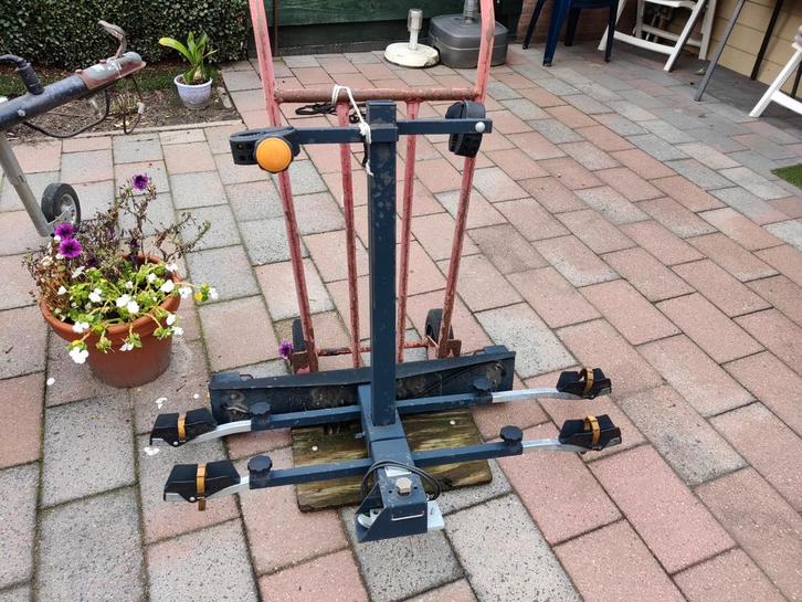 Aanhangwagen, fiets & fietsendrager - Goed Onderhouden, Fietsen en Brommers, Fietsen | Dames | Sportfietsen en Toerfietsen, Gebruikt