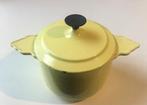 Cousances batwing gele fondue/kookpan. Doorsnee 16cm, Huis en Inrichting, Keuken | Potten en Pannen, Overige materialen, Gebruikt