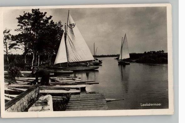 Leekstermeer st 1947, Ophalen of Verzenden, 1940 tot 1960, Gelopen, Groningen