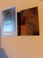 2 heren parfum samples Jean Paul Gaultier One Million Gold, Sieraden, Tassen en Uiterlijk, Uiterlijk | Parfum, Ophalen of Verzenden