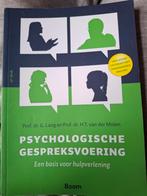 Psychologische Gespreksvoering - Lang & van der Molen, Ophalen of Verzenden
