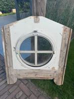 Rond raam ossenoog, Doe-het-zelf en Verbouw, Glas en Ramen, Ophalen, Gebruikt, Minder dan 80 cm, Gevelraam of Ruit