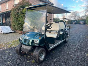 Golfkar 6 persoons electrisch - Hoes en canbus lader beschikbaar voor biedingen