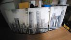 Drieluik Schilderij New York Skyline, Ophalen