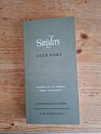 Snijders : Zeer Kort, Nieuw, Ophalen of Verzenden, AL Snijders, Nederland