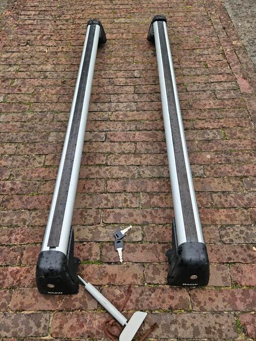 Nette originele BMW dakdragers. E91 Touring, Auto diversen, Dakdragers, Zo goed als nieuw, Ophalen of Verzenden