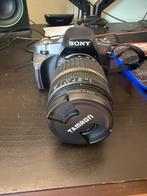 Sony A330 met Tamron 18-200mm + accessoires, Gebruikt, Spiegelreflex, Ophalen of Verzenden, Sony