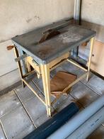 Oude Zaagtafel - Werkplaats, Doe-het-zelf en Verbouw, Werkbanken, Ophalen, Gebruikt, Minder dan 70 cm