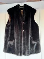 Mooie dames bodywarmer van nep bont, Kleding | Dames, Ophalen of Verzenden, Zo goed als nieuw, Maat 42/44 (L), Bruin