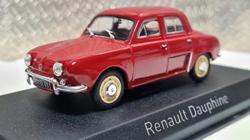 Norev 513077 Renault Dauphine donker rood