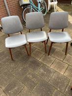 6 vintage stoelen in Deense stijl, Huis en Inrichting, Stoelen, Ophalen of Verzenden, Zo goed als nieuw, Twee