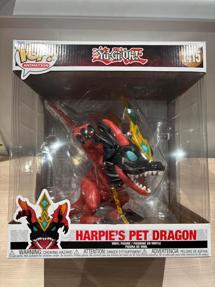 Harpie’s Pet Dragon #1415 Funko Pop! Jumbo - Yu-Gi-Oh!, Verzamelen, Poppetjes en Figuurtjes, Nieuw, Ophalen of Verzenden