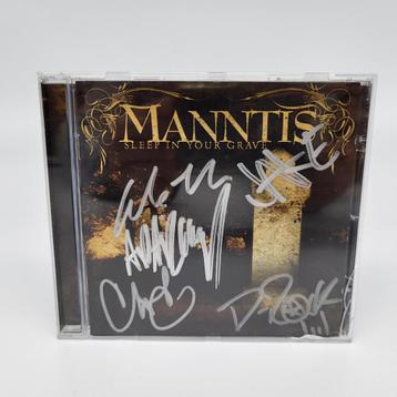 Manntis - Sleep in your Grave - CD Signed beschikbaar voor biedingen