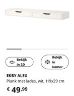 IKEA Ekby Alex, Gebruikt, Met lade(s), Ophalen