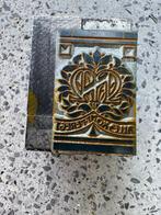 Drukkerij stempel ijzer “ Alles komt teregt”, Antiek en Kunst, Antiek | Gereedschap en Instrumenten, Ophalen of Verzenden