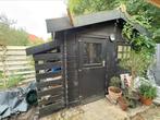 Tuinhuis/blokhut met dakpannen, Tuin en Terras, Tuinhuizen, Ophalen, 250 tot 500 cm, Blokhut, 1 raam