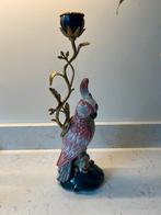 Kandelaar &Klevering, kaketoe op tak., Huis en Inrichting, Ophalen of Verzenden