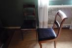 stoelen mahonie empire (2x), Ophalen
