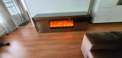 Sfeerhaard meubel, Huis en Inrichting, Haarden, Gebruikt, Elektrische haard, Ophalen