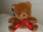 JEISUNG BEER PLUCHE BRUIN KORTHARIG MET LICHTER BRUIN, Ophalen of Verzenden, Nieuw, Overige typen