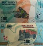 MADAGASCAR 2017 100 ariary #97 UNC, Postzegels en Munten, Bankbiljetten | Afrika, Overige landen, Verzenden