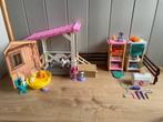 2 Vintage dierenarts rolkarren 1994 Barbie, Ophalen of Verzenden, Gebruikt, Barbie
