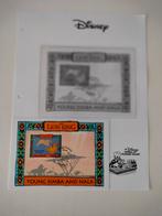 Disney postzegel met blad Lion King, Postzegels en Munten, Postzegels | Volle albums en Verzamelingen, Ophalen of Verzenden