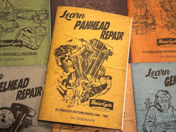 Learn Panhead repair, Motoren, Onderdelen | Harley-Davidson, Nieuw, Ophalen of Verzenden