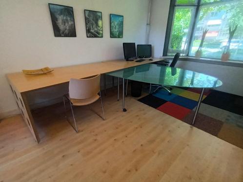 set tafels, Huis en Inrichting, Bureaus, Gebruikt, Bureau, Ophalen
