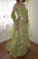 Trouwjurk groen bloemen maat 36, Kleding | Dames, Trouwkleding en Trouwaccessoires, Ophalen of Verzenden, Nieuw, Groen, Trouwjurk