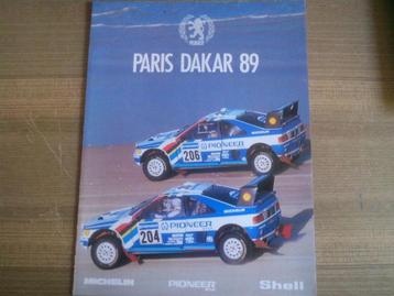 9x Peugeot Dakar J9 Altrex 206 206CC Coupe folders/brochures beschikbaar voor biedingen