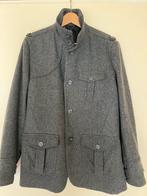 Grijze wollen peacoat jas - Maat 54 (L), Ophalen of Verzenden, Zo goed als nieuw, Maat 52/54 (L), Grijs
