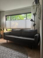 2,5-zits grijze (antraciet) bank, Huis en Inrichting, Slaapkamer | Slaapbanken, Ophalen, Gebruikt, Tweepersoons, 200 cm
