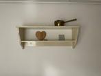 Houten wandplank wit 96x38cm, Ophalen, Gebruikt