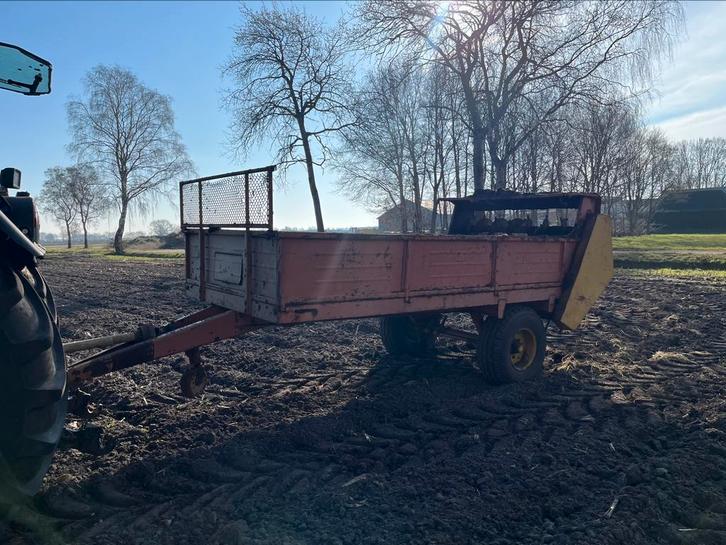 Agromet 5 ton meststrooier, Zakelijke goederen, Agrarisch | Werktuigen, Ophalen of Verzenden