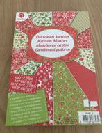 Kerst patronen karton kaarten, 32 stuks, Ophalen, Nieuw, Kerst, Blanco kaart of Basiskaart