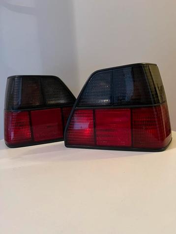 FIFFT Rood/Zwarte achterlichten VW Golf 2 mk2
